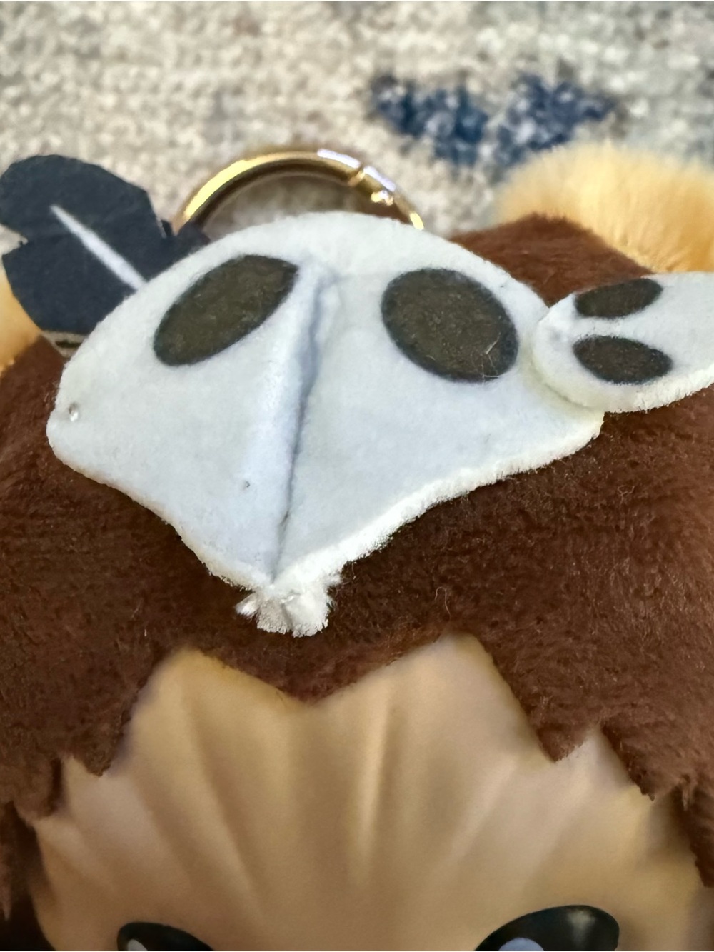 Disney Star Wars Hot Toys Cosbi Ewoks Plush Keychain - Logray - Picture 5 of 8